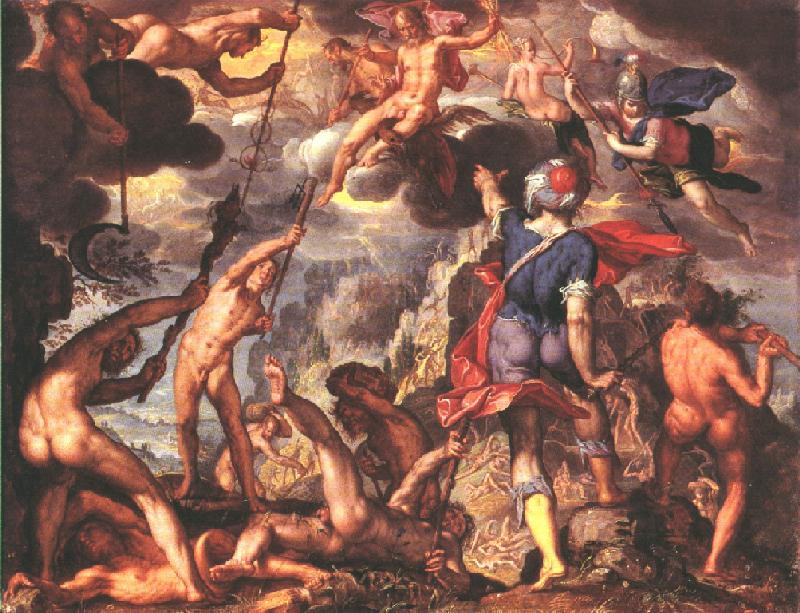 Wtewael Joachim - La bataille des dieux et des Titans.jpg